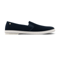 Classic Cotton Canvas Slip-On Loafer Navy