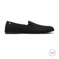 Rivieras Shoes Classic Mesh Slip - On Loafer Black 3201 Mocassin handmade in Spain.