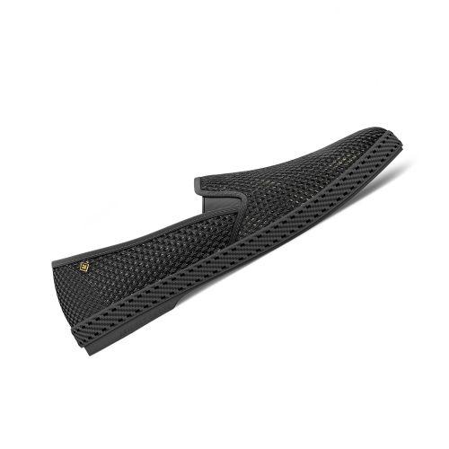 Rivieras Shoes Classic Mesh Slip - On Loafer Black 3201 Mocassin handmade in Spain.