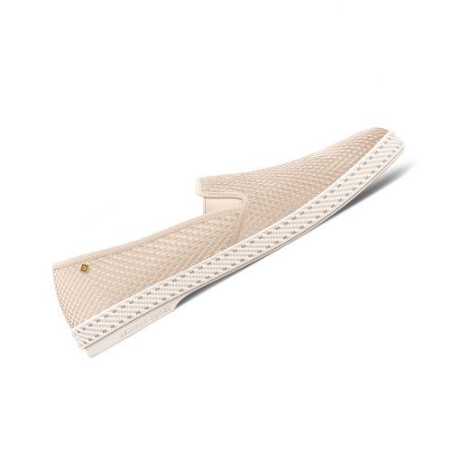 Rivieras Shoes Classic Mesh Slip - On Loafer Natural 3202 Mocassin handmade in Spain.