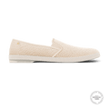 Rivieras Shoes Classic Mesh Slip - On Loafer Natural 3202 Mocassin handmade in Spain.
