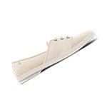 Rivieras Shoes Classic Mesh Slip - On Loafer with Laces in Cream 4022 Mocassin handmade in Spain.