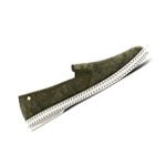 Rivieras Shoes Classic Suede Slip - On Loafer in Grey Green 3067 Mocassin handmade in Spain.