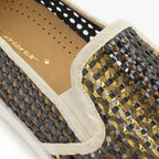 Rivieras Shoes Lord Woven Leatherette Slip - On Loafer 3114 Mocassin handmade in Spain.